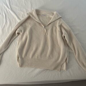 Mango white sweater